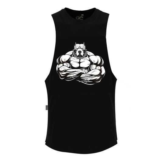 Men's Vest (Dog with Collar)