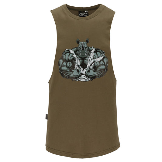 Men's Vest (Rhino Flexing)