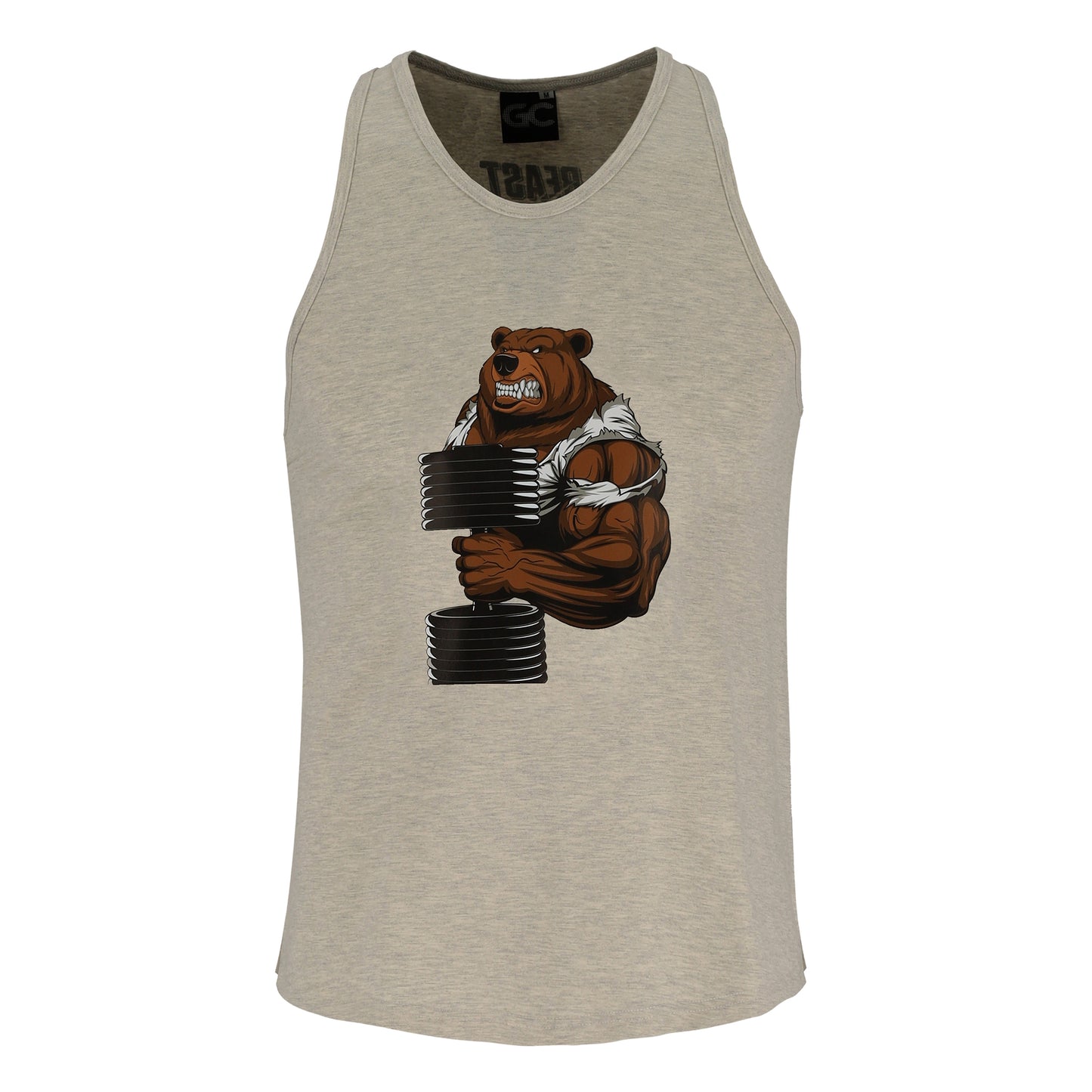 Men's Vest (Bear with Dumbell)