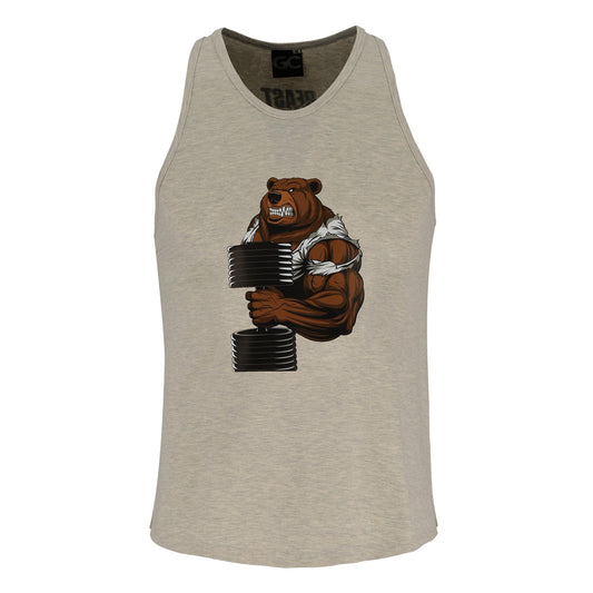 Men's Vest (Bear with Dumbell)