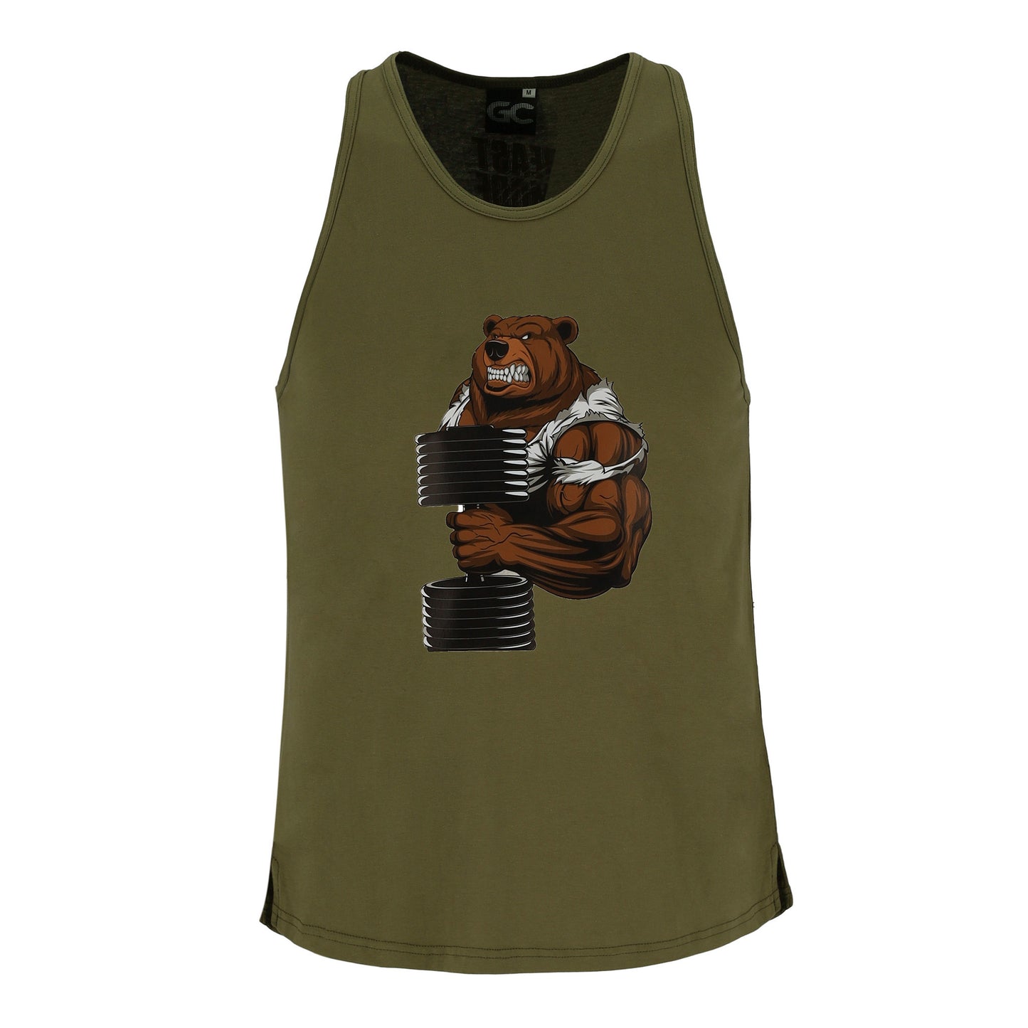 Men's Vest (Bear with Dumbell)