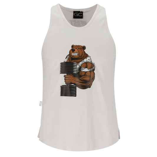 Men's Vest (Bear with Dumbell)